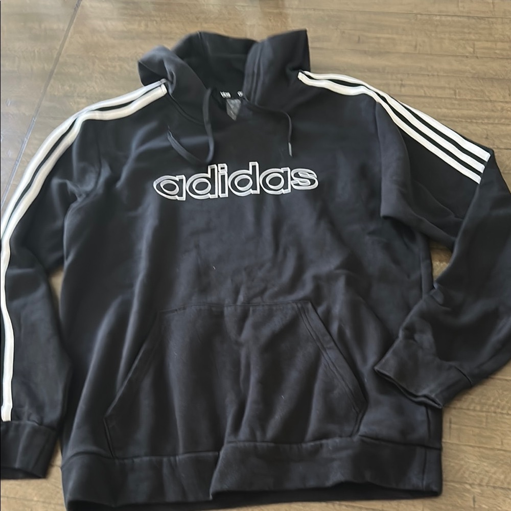 Adidas Black Hoodie for Men